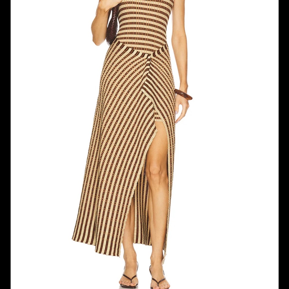 Nanushka | Aliki Dress in Multicolor Stripe